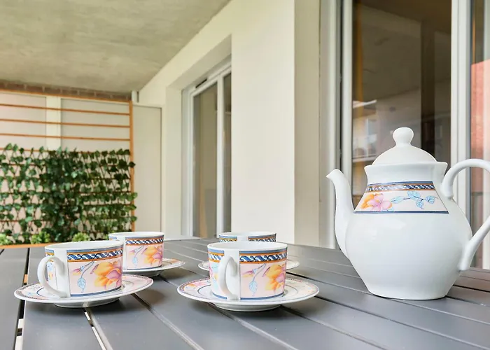 La Bibliotheque - Terrasse, 4 Pers, Lejlighed *