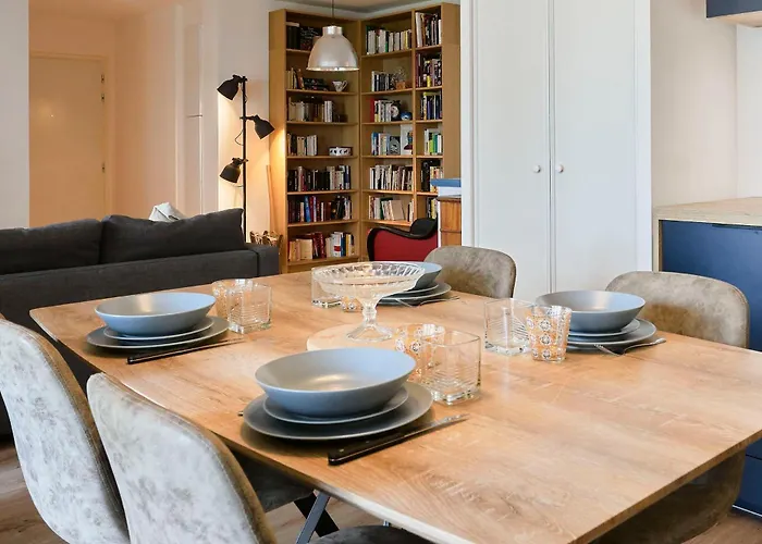 La Bibliotheque - Terrasse, 4 Pers, * Rijsel