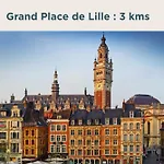 La Bibliotheque - Terrasse, 4 Pers, Apartment Lille