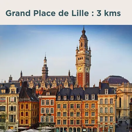 La Bibliotheque - Terrasse, 4 Pers, Appartement Rijsel